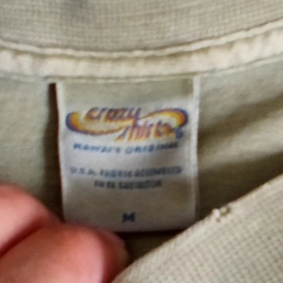 Crazy Shirts Presents Hemp Tonic Graphic T-Shirt - Tan Green - Picture 2 of 8